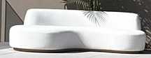 Sofa branco para sala de estar