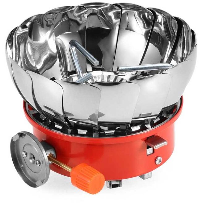 KUCHENKA TURYSTYCZNA gazowa polowa na kartusz osłonka mini przenośna