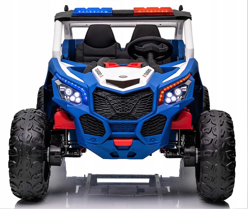 Машина на аккумуляторе Детская машина BUGGY POLICE 4x4 24V