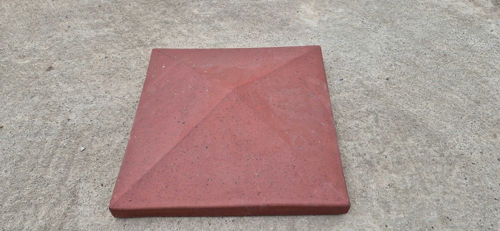 Daszki klinkierowe 48x48x13 cm - 11 szt.