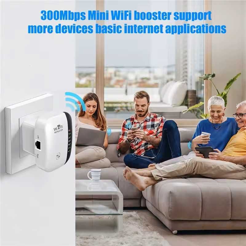Репітер підсилювач Wi-Fi сигналу ретранслятор