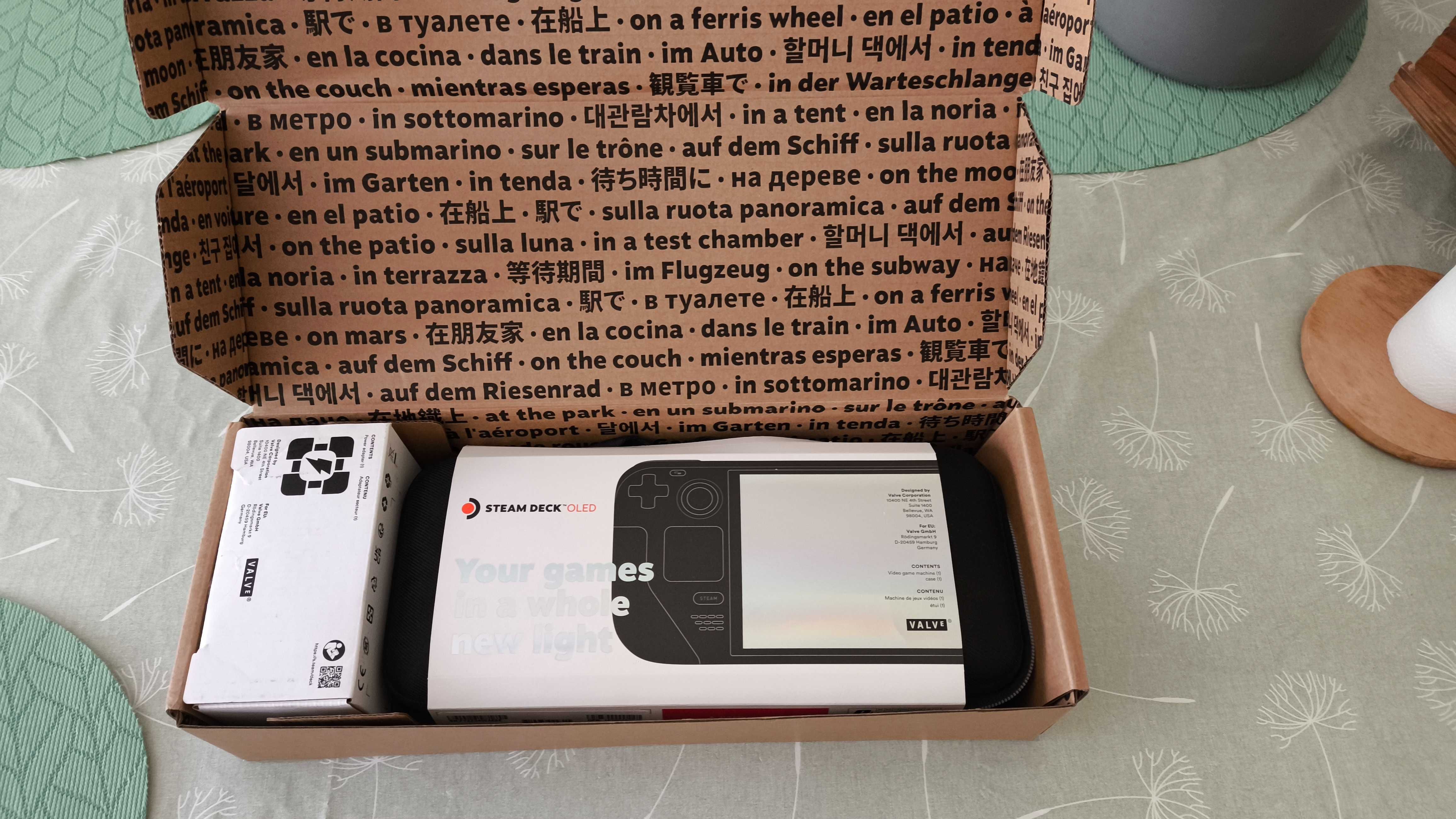 Steamdeck OLED versão 1tb