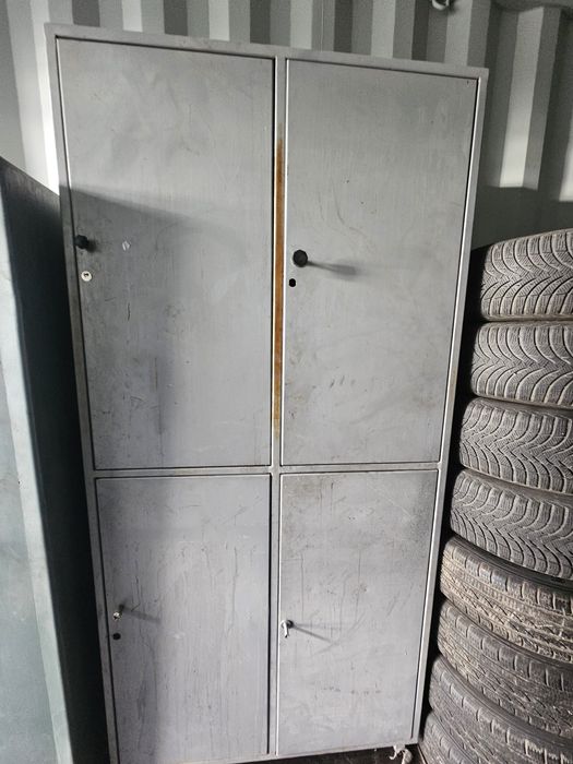 Szafa metalowa narzędziowa warsztatowa 210x100x45 zamykane szafki