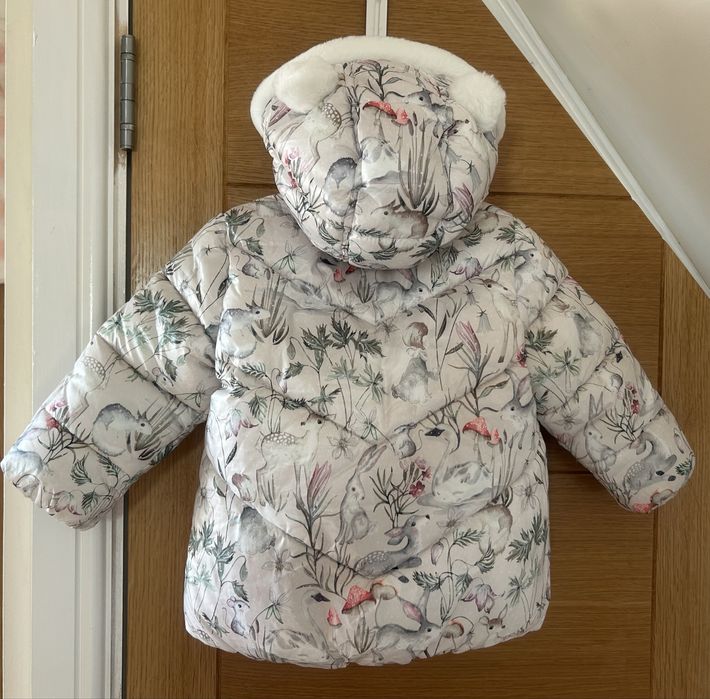 Zimowa nieprzemakalna kurtka dziewczęca next