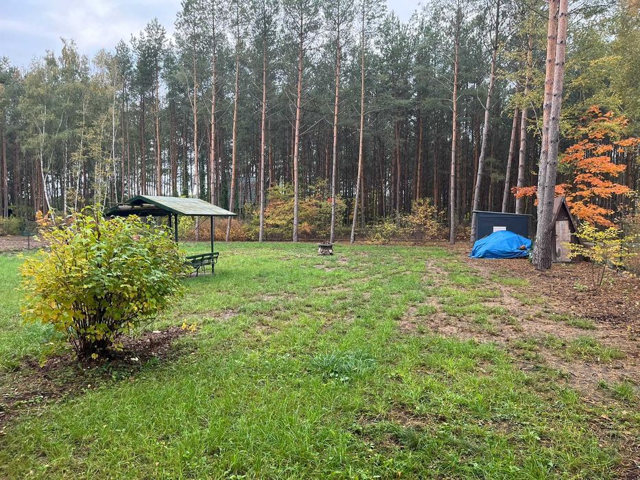 Działka budowlana z MPZP ogrodzona, prąd, studnia