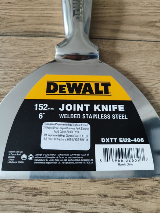 szpachelka dewalt 152mm DXTT EU2-406
