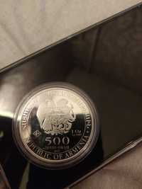 Срібна монета Ноїв Ковче, Вірменія 1 унція 999 проби