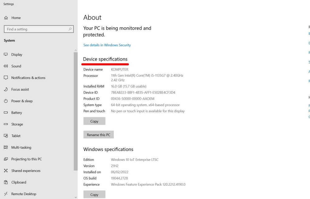 Ноутбук Asus ExpertBook 15.6, SSD 512GB, 16GB RAM, NVIDIA MX330, i5