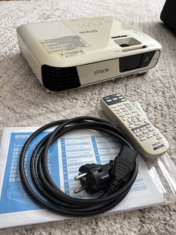 Projetor Epson EB-X31 – Para Peças ou Recondicionamento