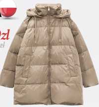 Пуховик Zara XS-M, зимняя куртка