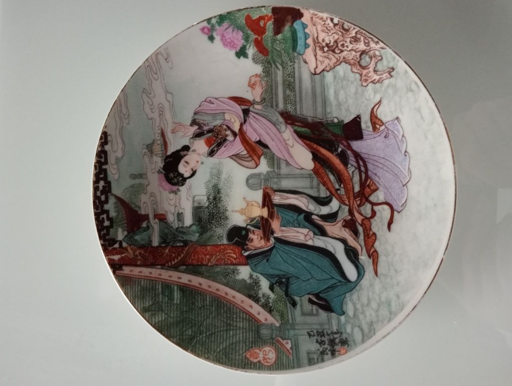 Pratos decorativos com 19cm