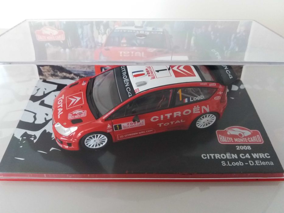 Miniatura LOEB - Rally Monte Carlo 1/43