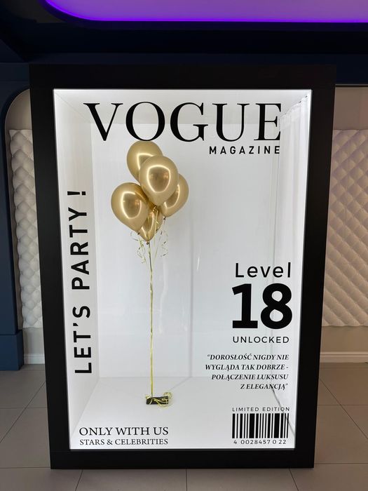 Fotobox Magazyn | Magazine Box | Fotobudka Vogue