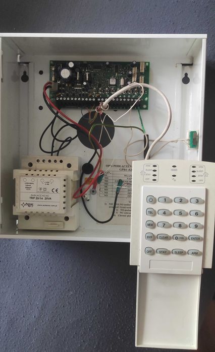 System Alarmowy Paradox z możliwością zaprogramowania