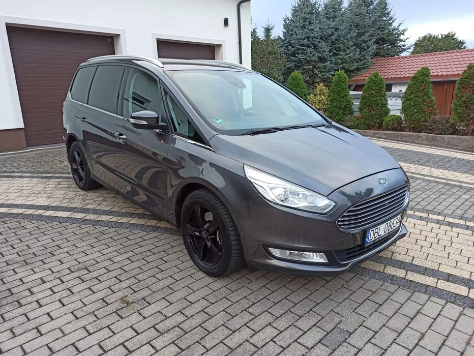 Ford Galaxy 2019r 2,0 TDCi 150PS, Titanium, kamery,skóra,7osób. Wzorowy stan !!