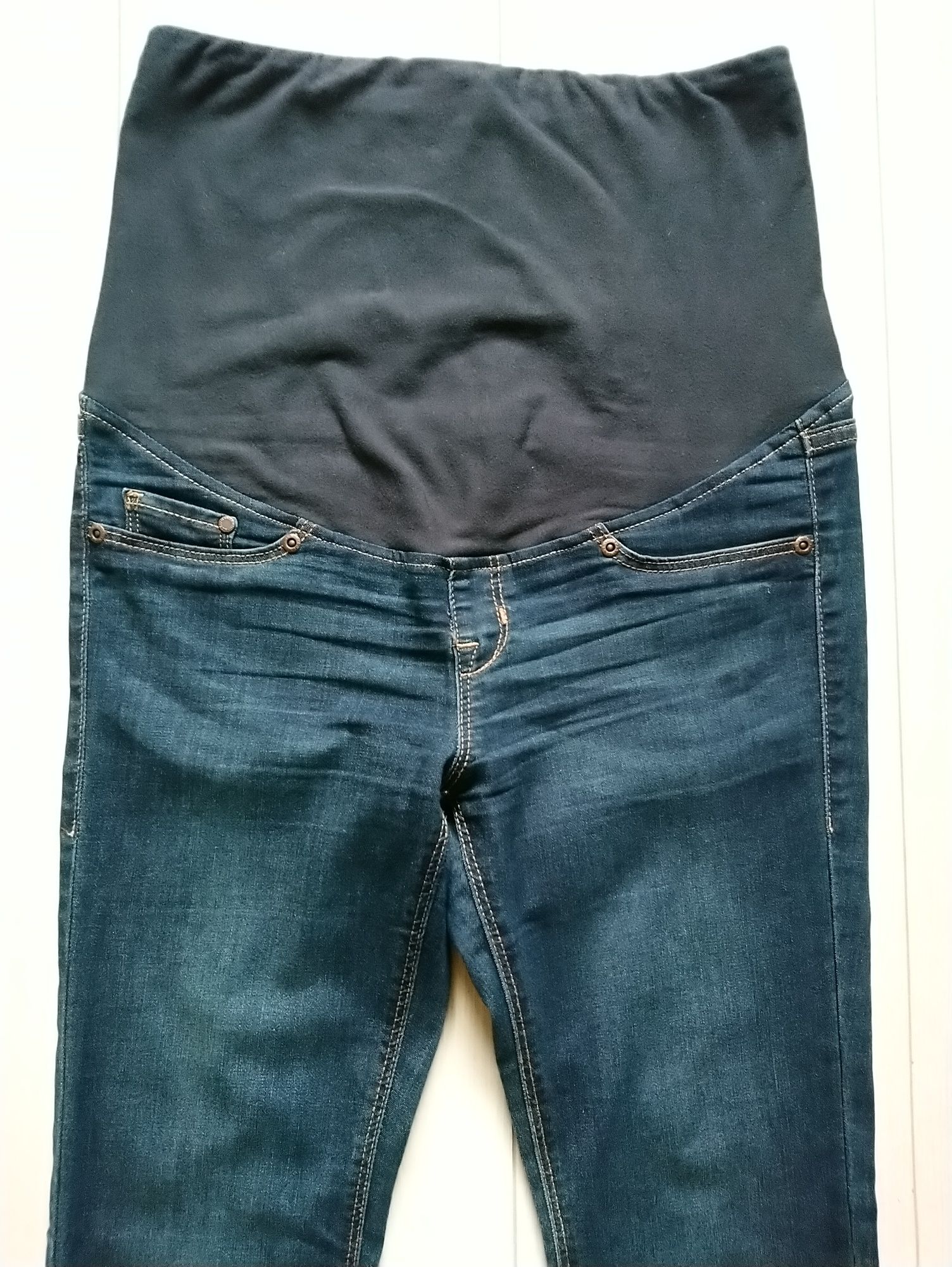 Джинсові штани для вагітних H&M EUR 34 розмір