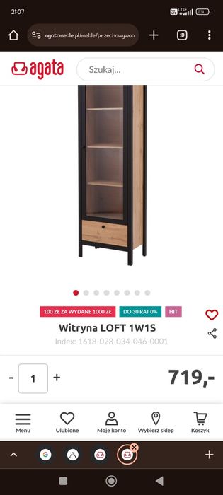 Sprzedam RTV i witrynę