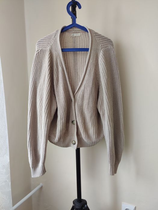 Stradivarius sweter bawełniany kardigan