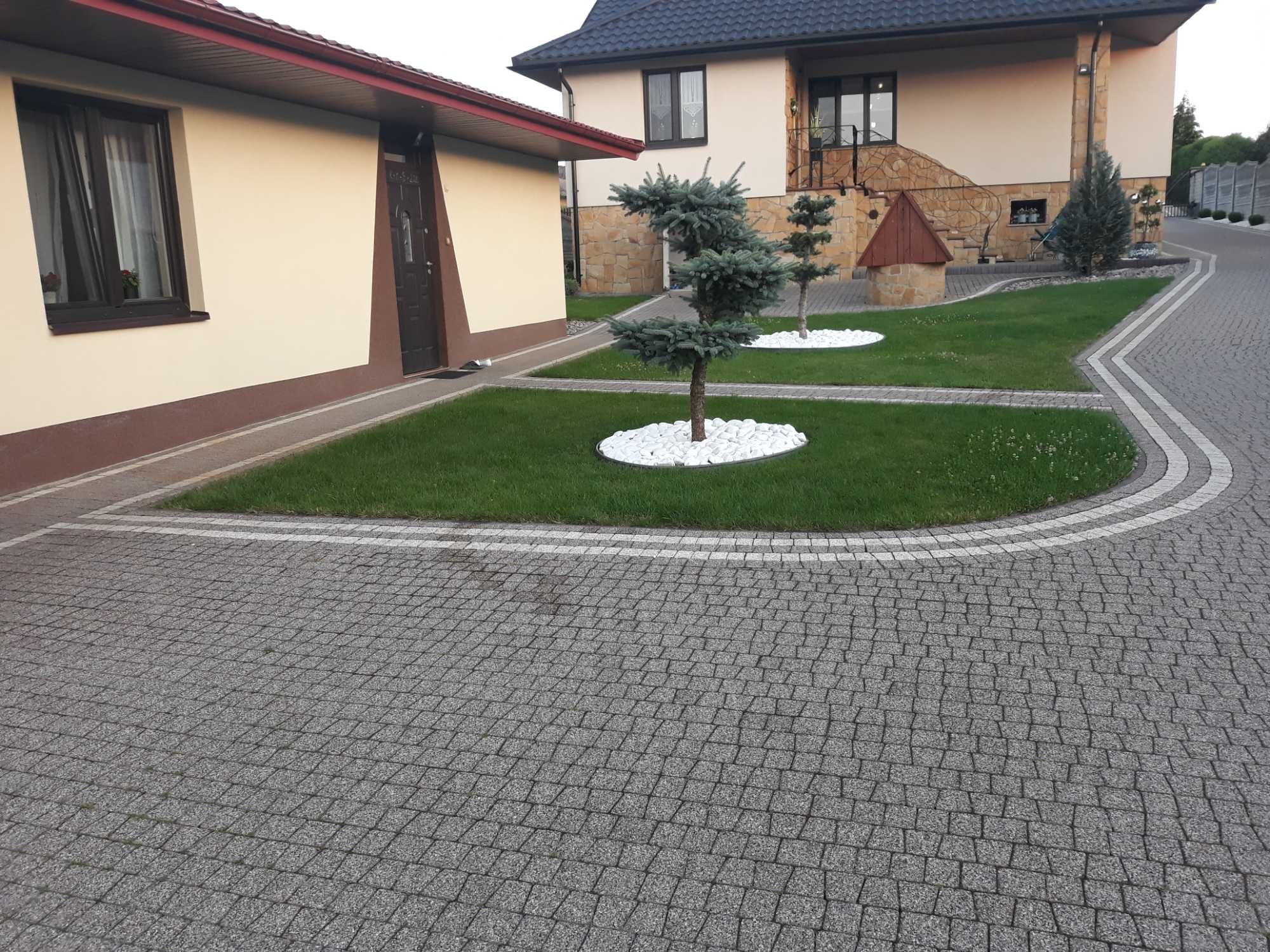 Sprzedam kostkę brukową 550m² w bdb stanie, grubość 6cm