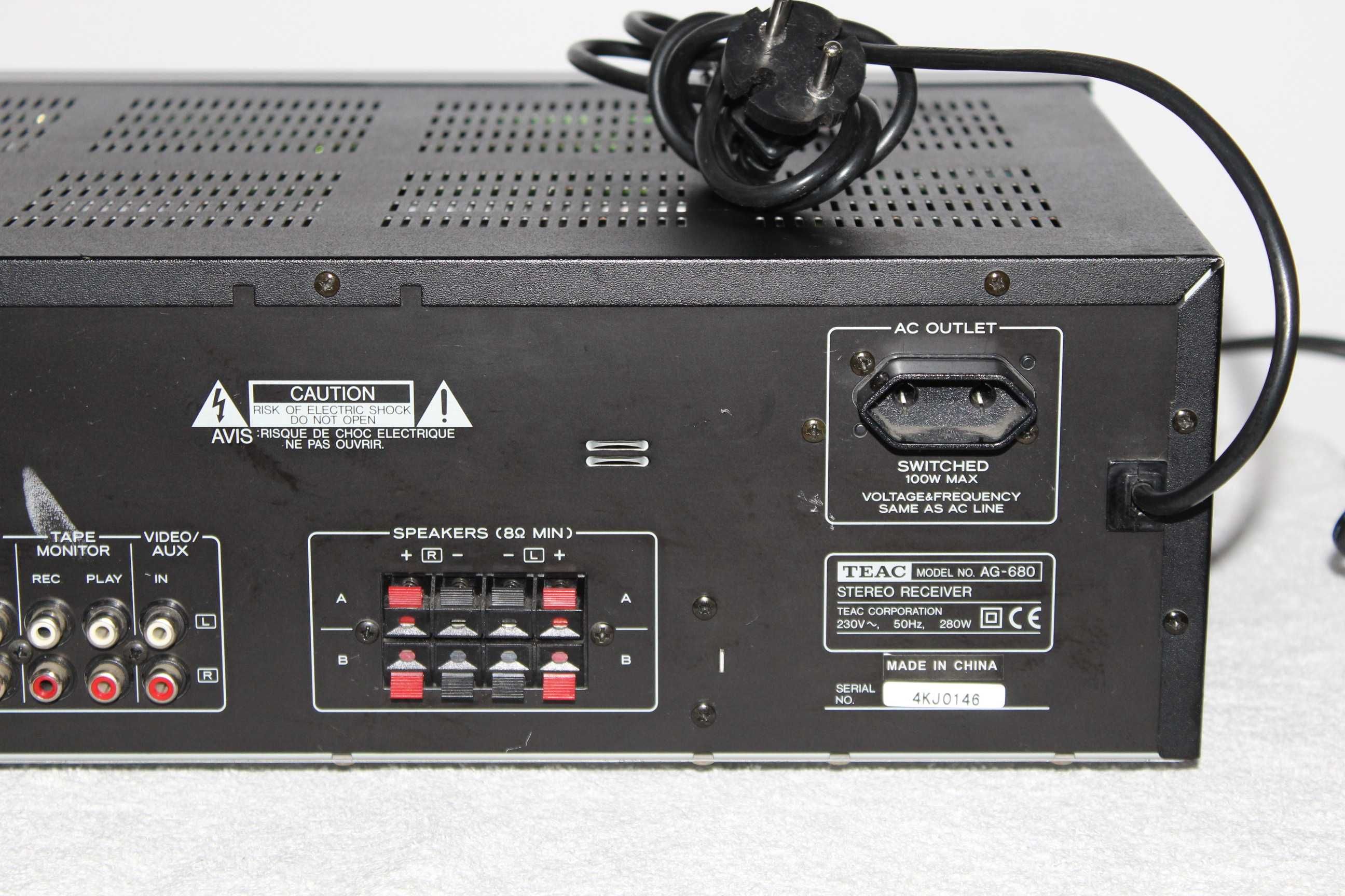 TEAC AG-680 Amplituner wzmacniacz stereo RDS Wysyłka