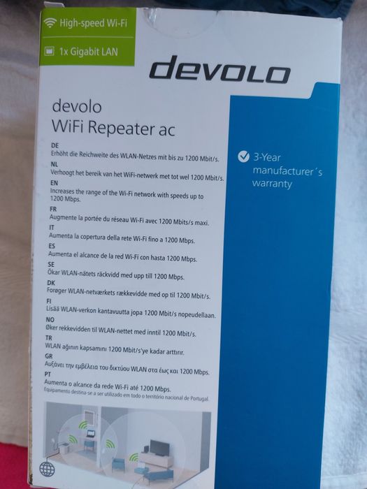 Wifi Repeter never used