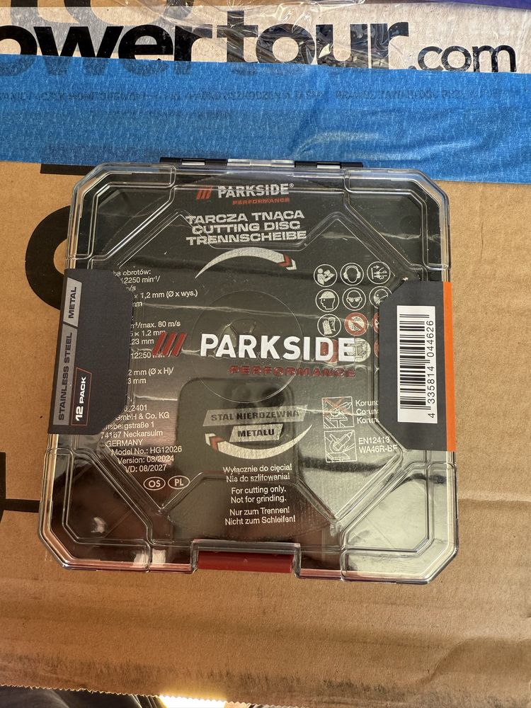 Tarcza do Cięcia metalu 125mm 12 sztuk - Mniej Iskier!