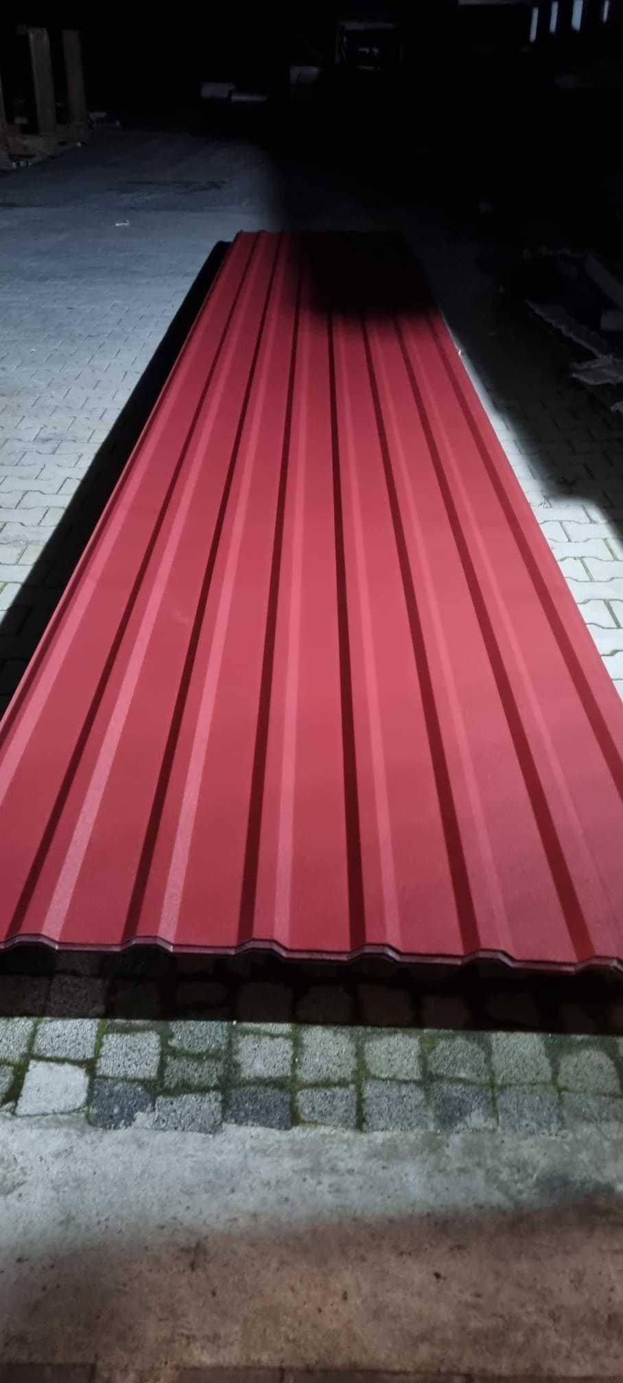 Blacha trapezowa, profil T8 T18 T35 obróbki na wymiar 8017