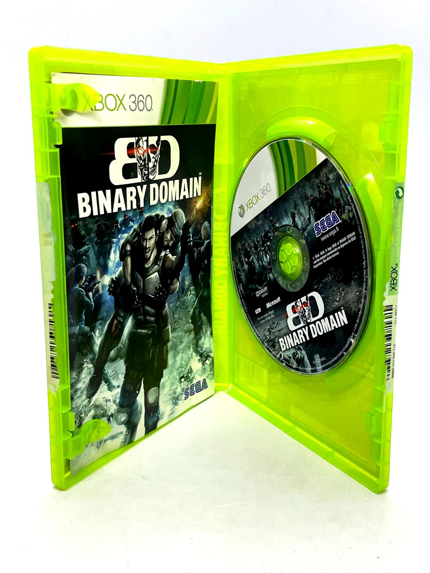 Binary Domain Xbox 360 Po Angielsku