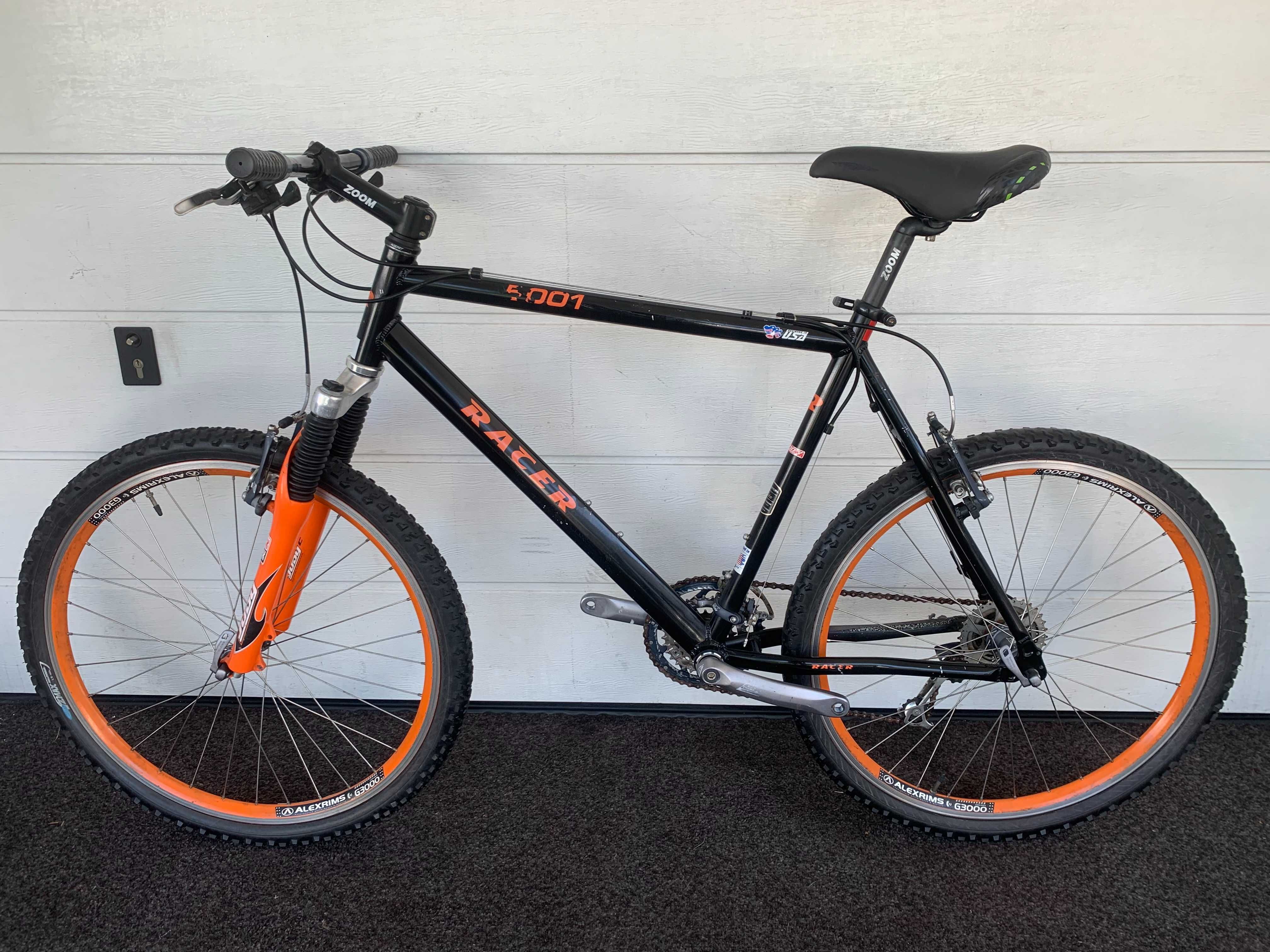 Rower Racer 5001 Rama Easton Shimano Deore LX Rock Shox