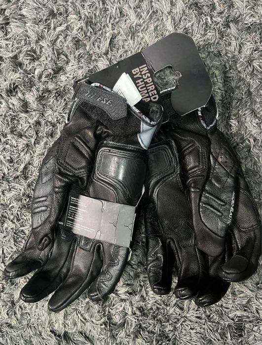 Luvas Dainese 4 Stroke Pretas NOVAS