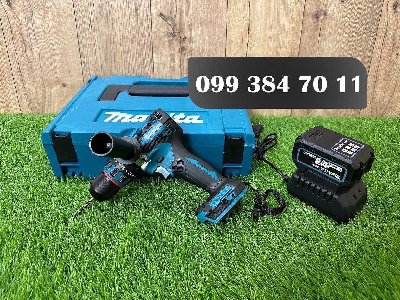 Шуруповерт професійний Makita DDF 485 В комплекті 1 Акумулятор 36V/8Ah