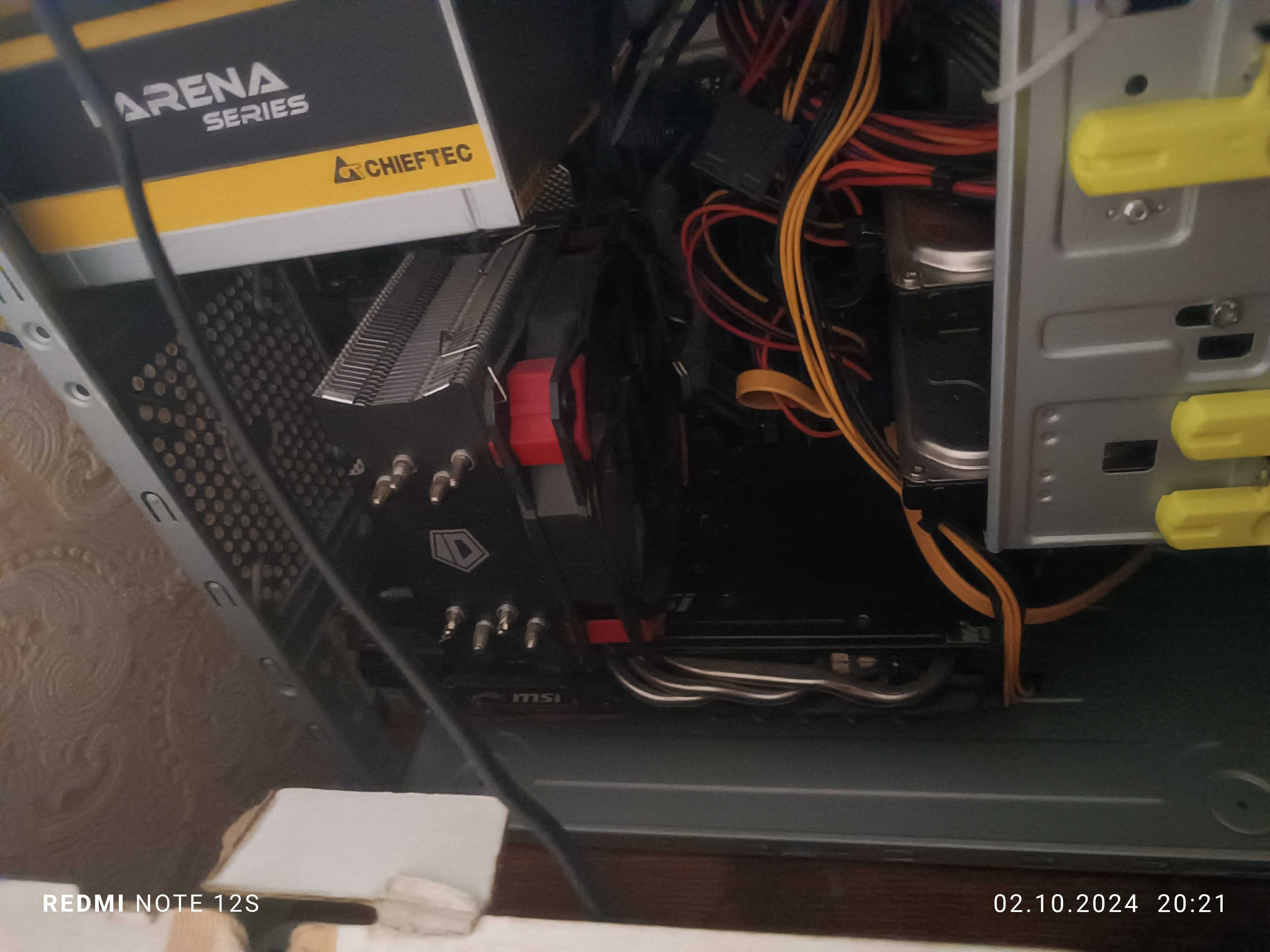 Системник Intel i7 8 ядер 8 gb видео
