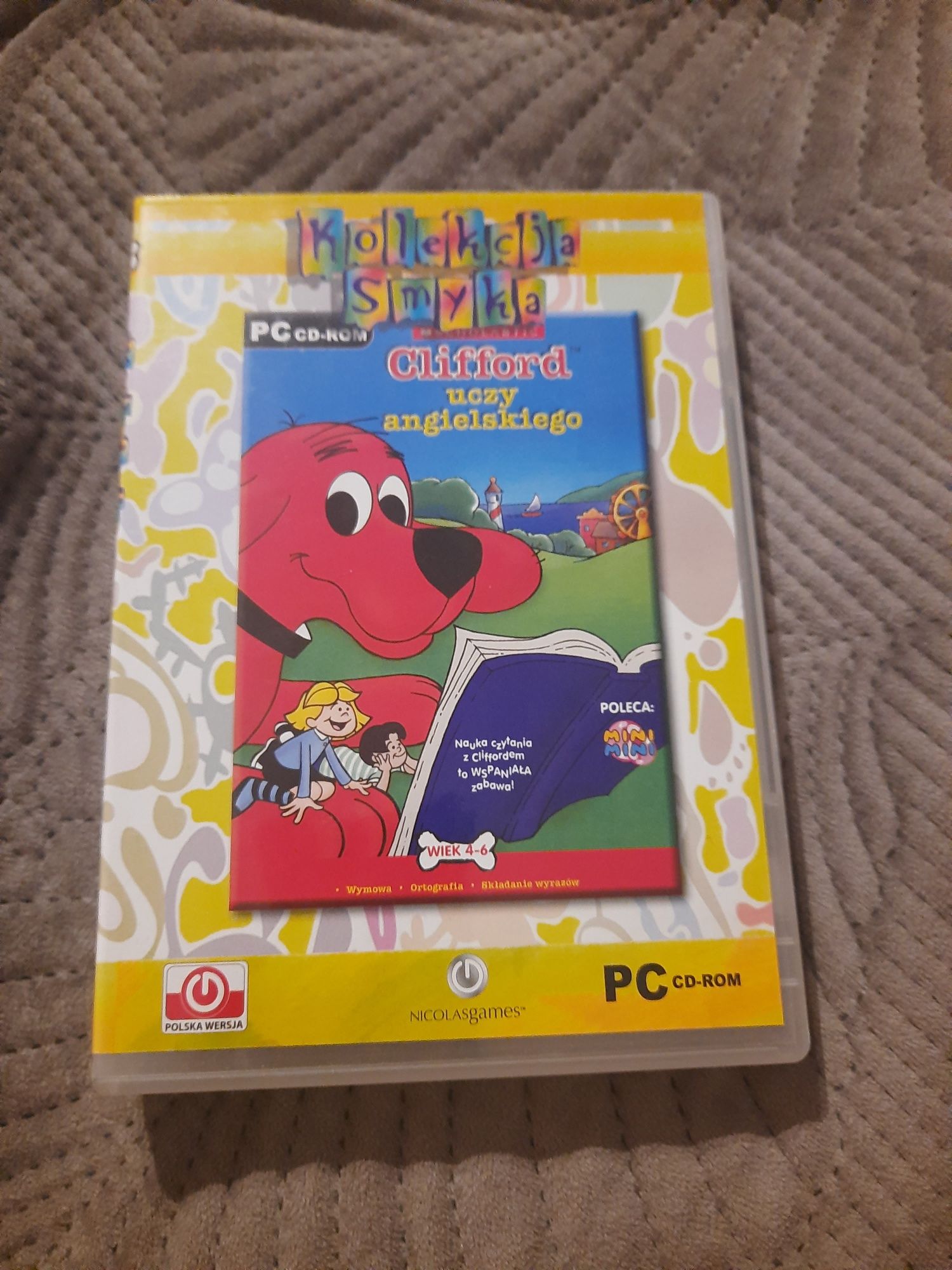 Gra komputerowa Clifford uczy angielskiego