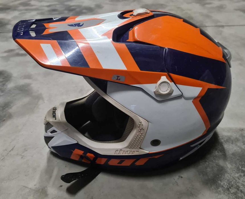 Kask Thor Verge roz M Cross Fox Enduro Airoh Quad ls2 Ktm