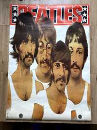 Plakat The Beatles 68 x 98 cm Waldemar Świerzy rok 1985