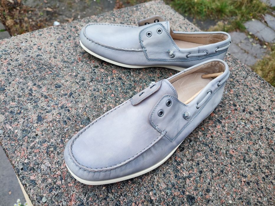 John Varvatos мокасины топсайдеры р.46. Б/у 1 раз.