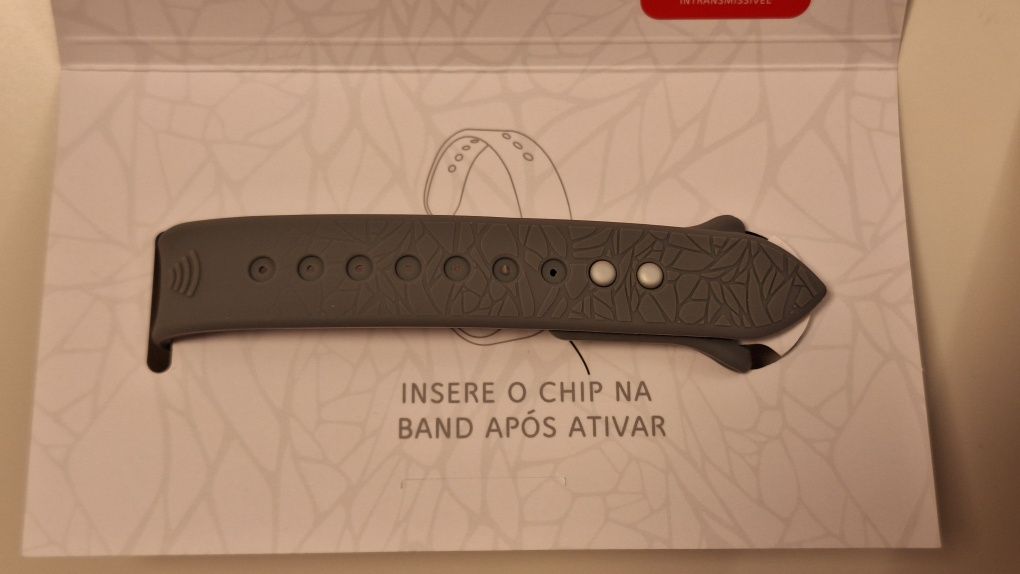 Pulseira de silicone MB WAY Pulse
