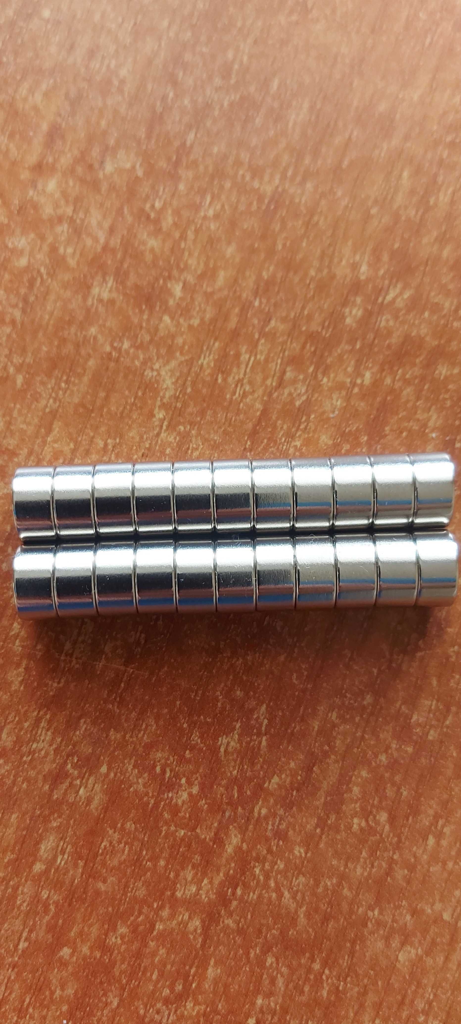 Magnesy neodymowe 10x5 mm