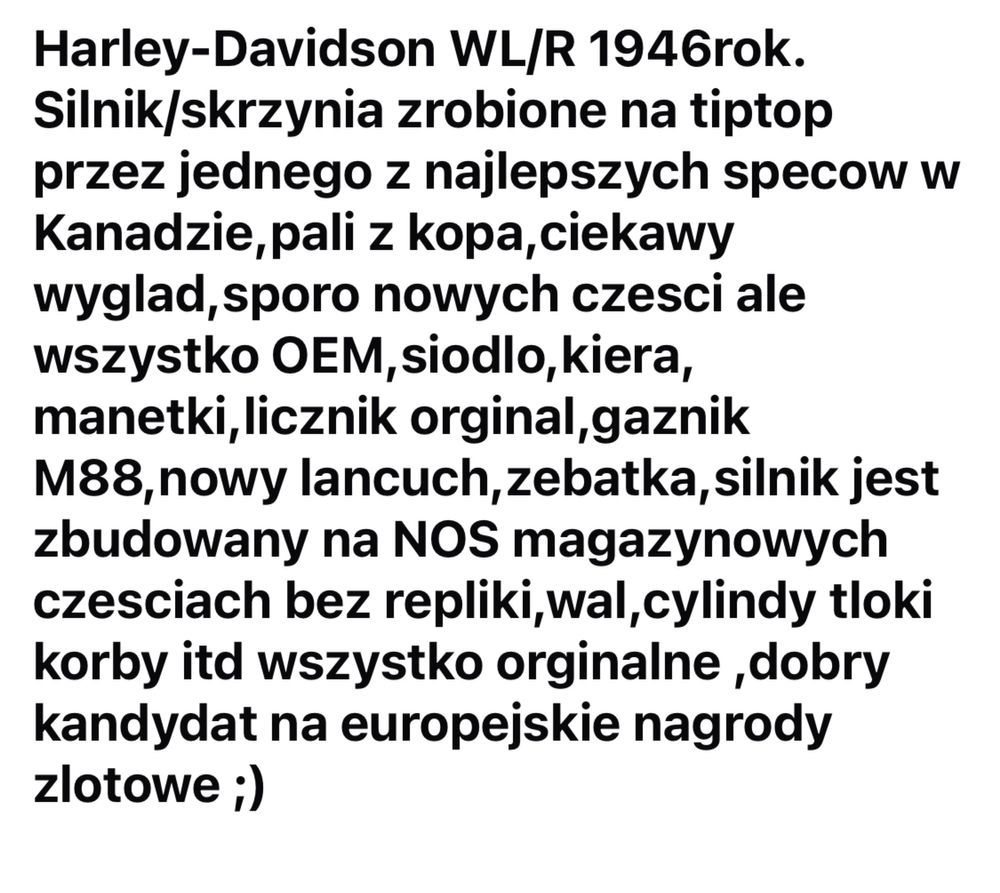 Harley wlc / wr 1946