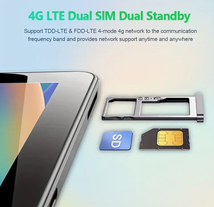 Новый 512Gb, планшет с комплектом,игровой, планшет -телефон,Sim