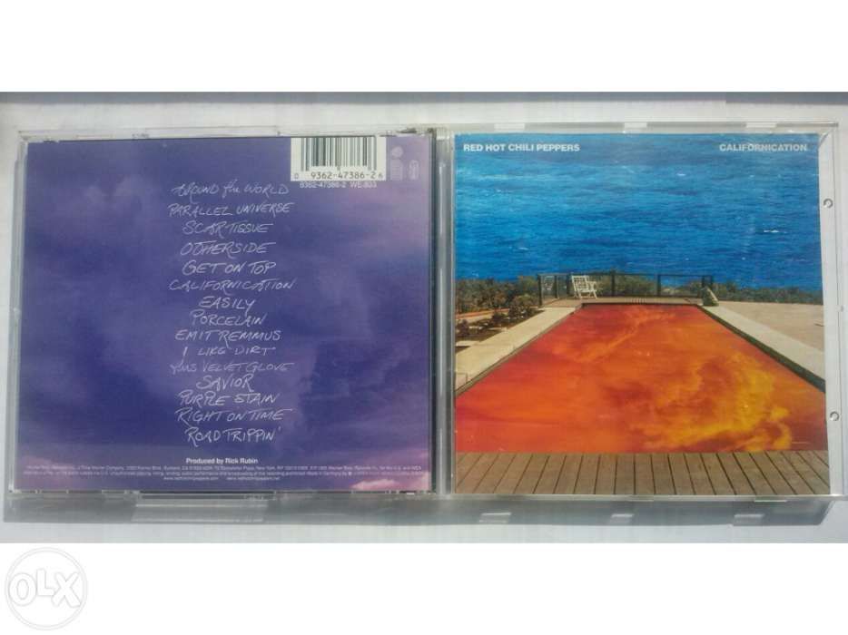 Cd Red Hot Chilli Peppers “Californication” original, como novo