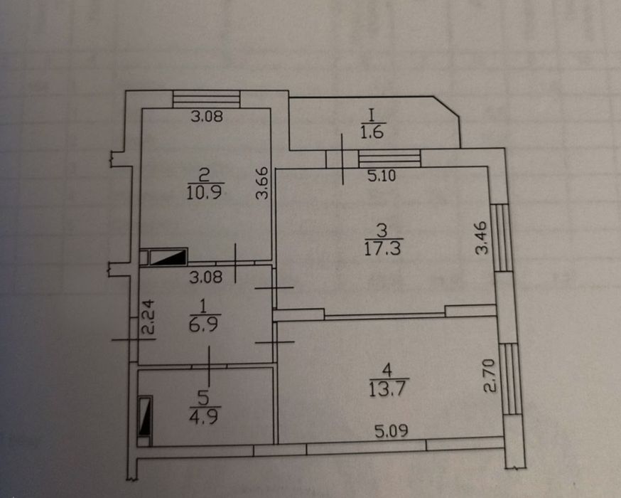 Продаж 2-х кімнатної квартири! Е- Оселя .  пр-т Науки