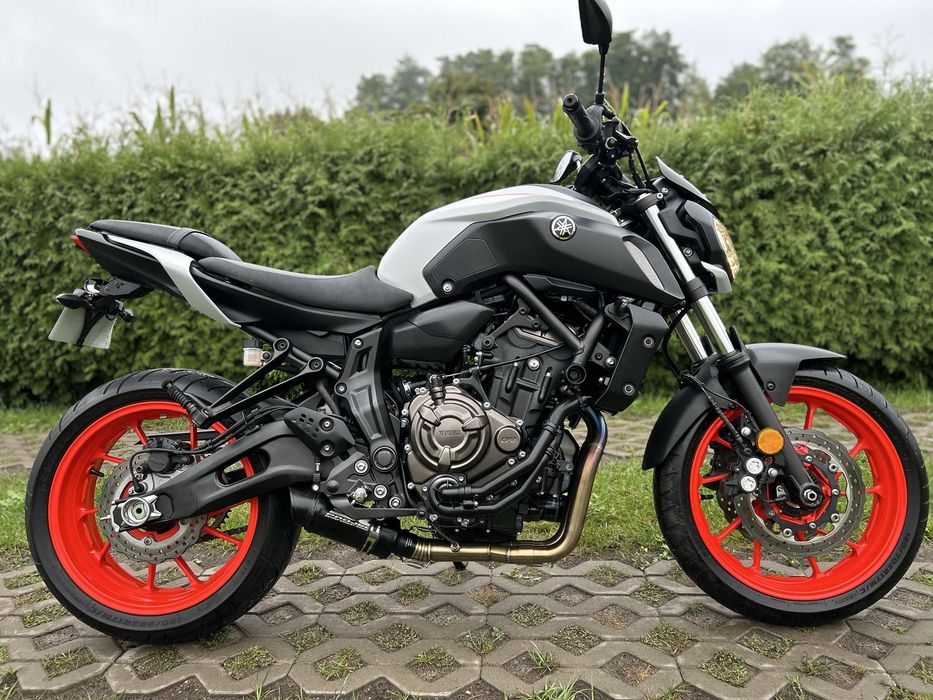 Yamaha MT07 A2 35 KW fluo doinwestowany MT 07 ABS kanapy Comfort