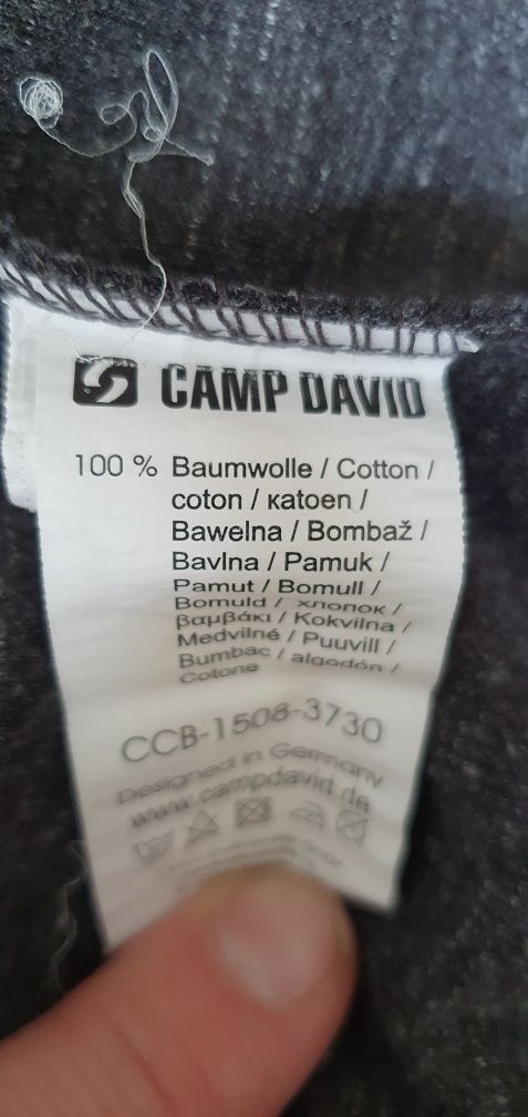 Koszulka polo CAMP DAVID rozmiar L/XL jak nowa