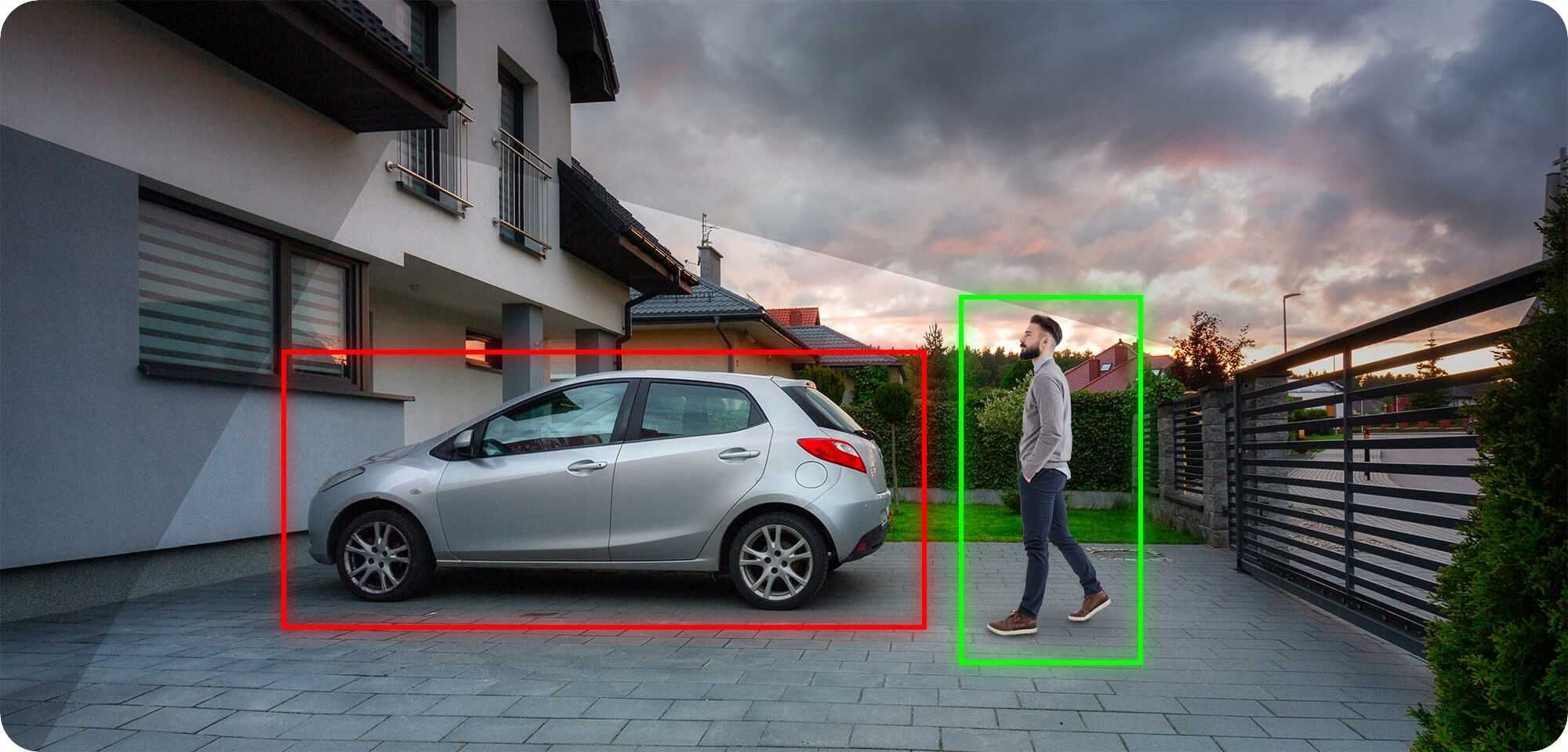 Zestaw kamer ip WiFi 4MPx HiLook tuba+kopulka obrotowa i rejestrator
