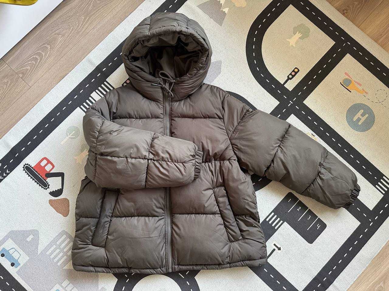 Kurtka puffer z kapturem H&M