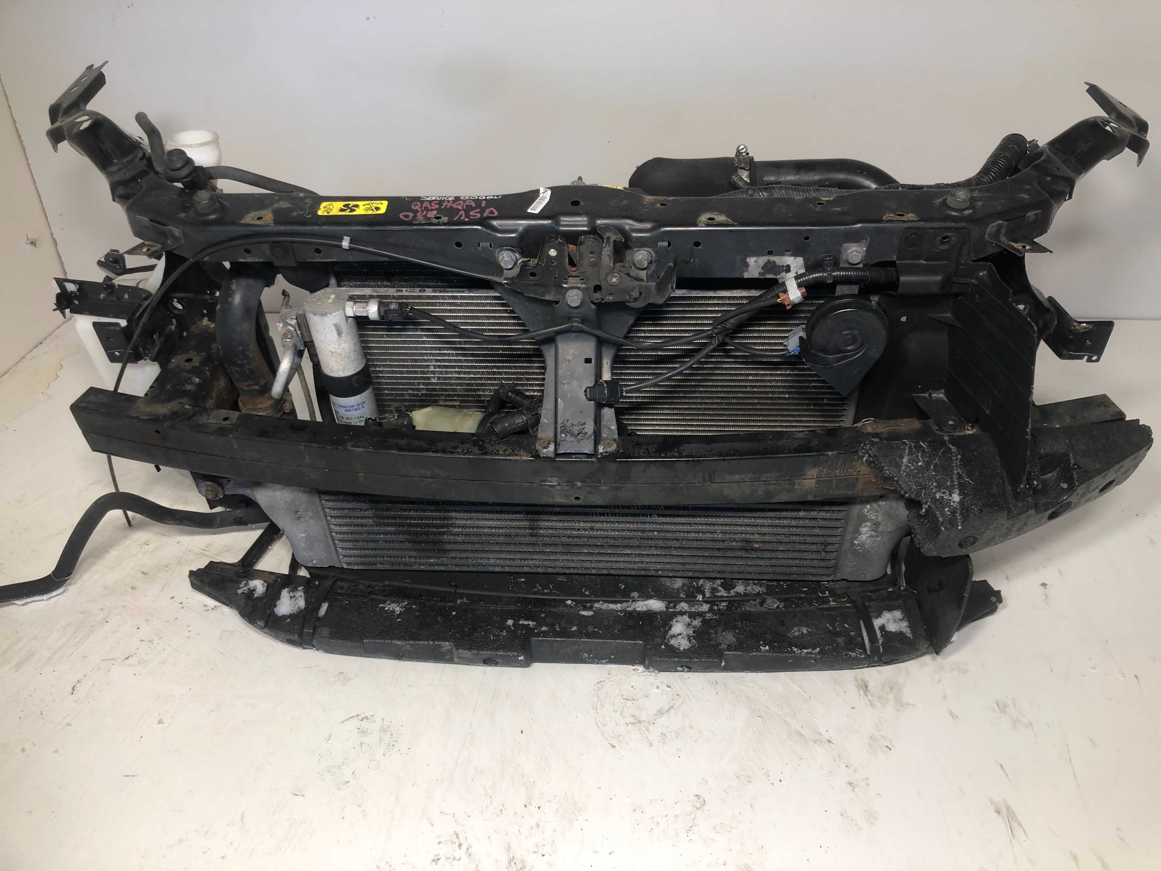 Nissan Qasqai J10 Pas Przedni CHŁODNICE 1.5 DCI