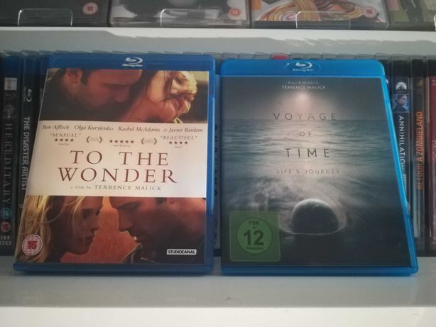 Terrence Malick: To The Wonder i Voyage of Time. Filmy blu ray.