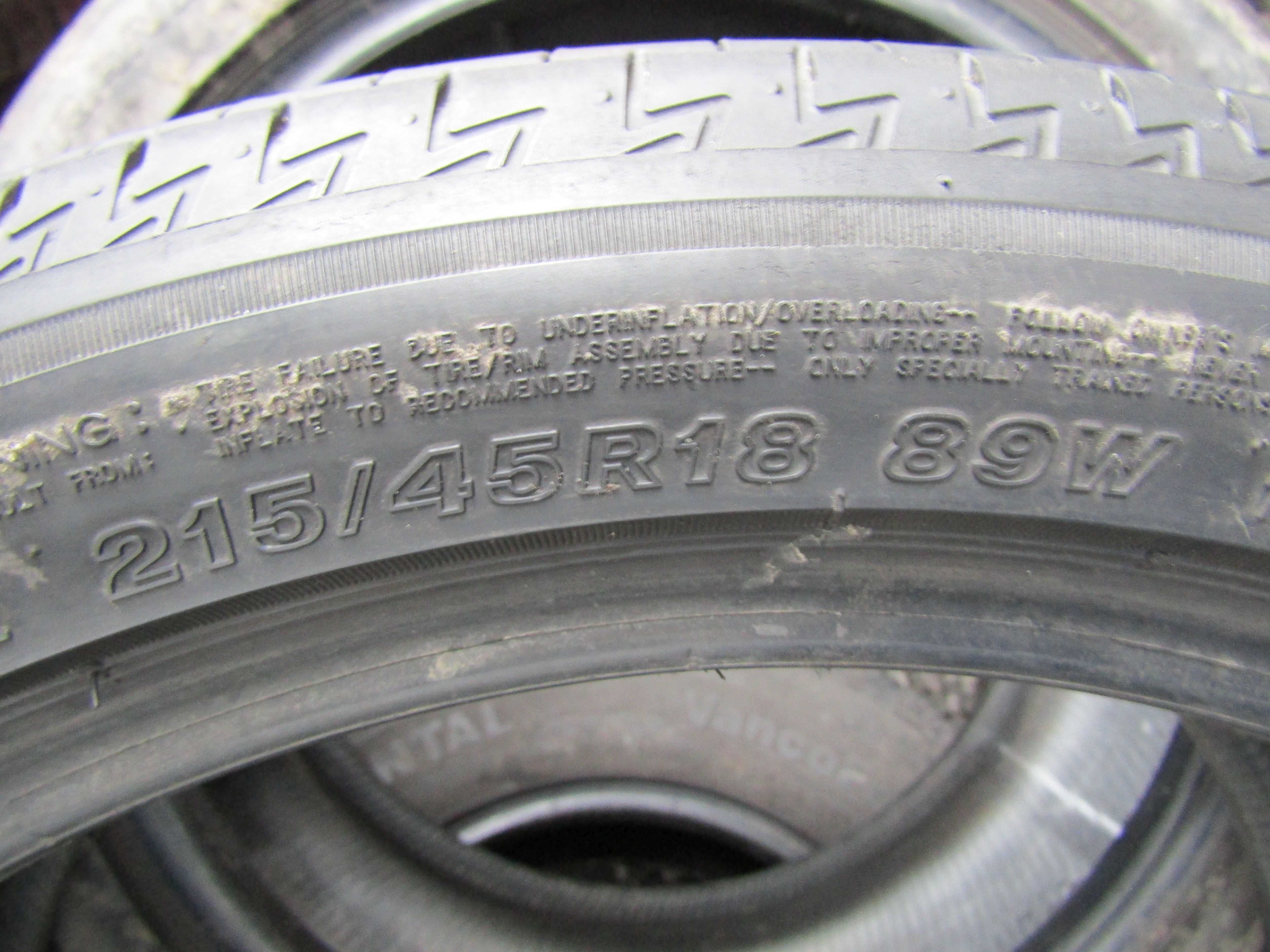 215/45R18 Bridgestone Turanza T005A 2szt