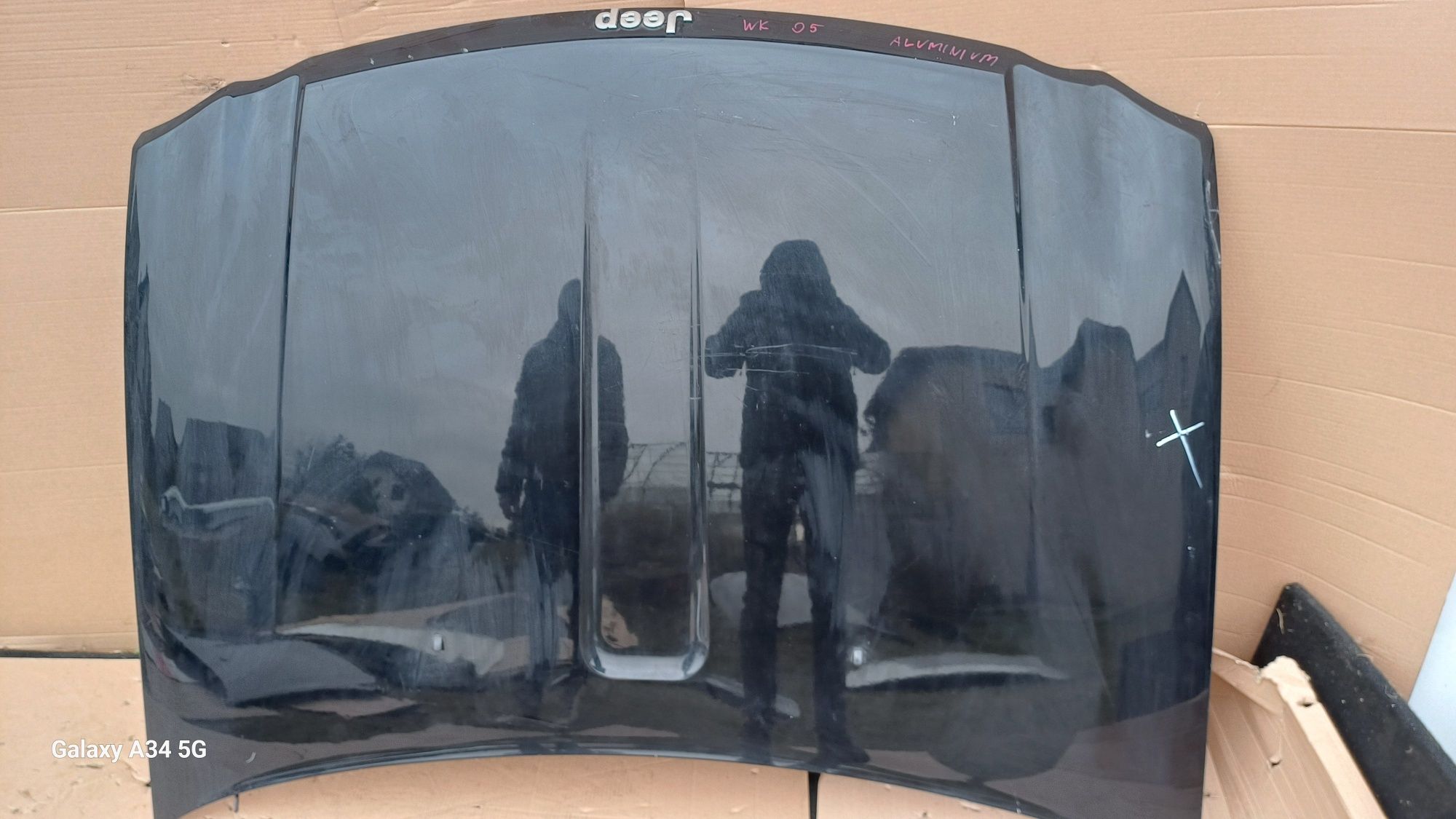 Maska jeep grand cherokee wk 05 aluminiowa